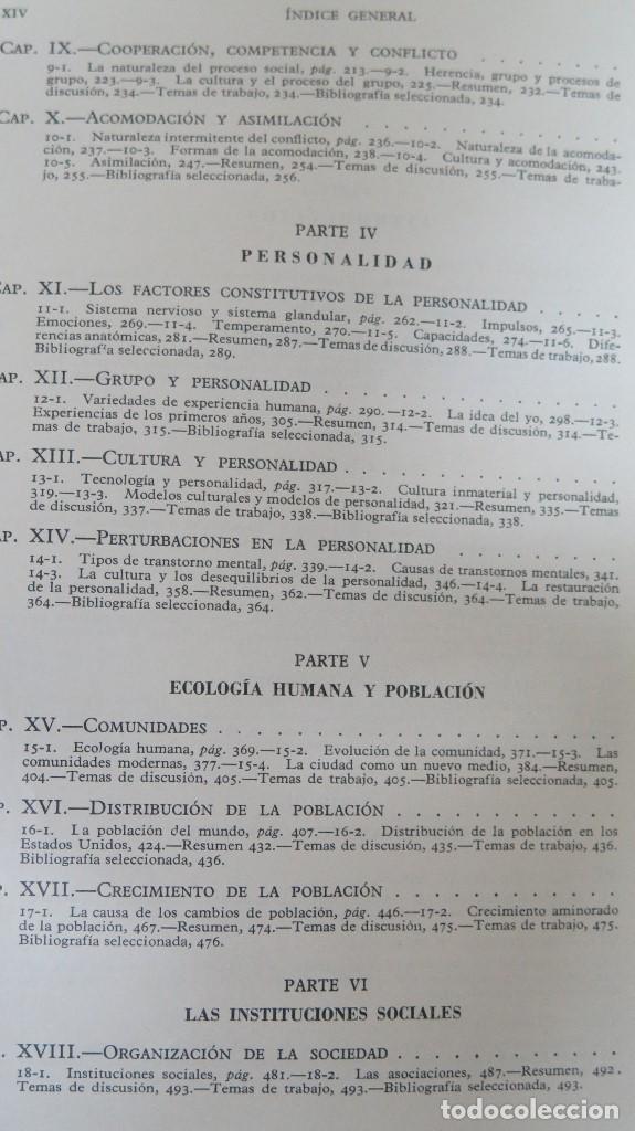 Libros de segunda mano: SOCIOLOGIA. VV.AA - Foto 3