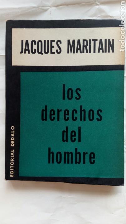 Libros de segunda mano: Los derechos del hombre. Jacques Maritain. - Foto 1