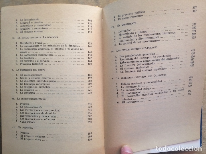 Libros de segunda mano: MOVIMIENTO E INSTITUCI&Oacute;N. TEOR&Iacute;A GENERAL. FRANCESCO ALBERONI. - Foto 4