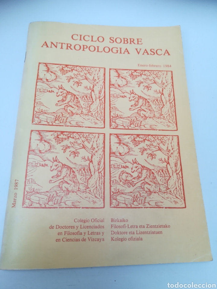 Gebrauchte B&uuml;cher: Ciclo sobre antropolog&iacute;a vasca. Enero - febrero 1984