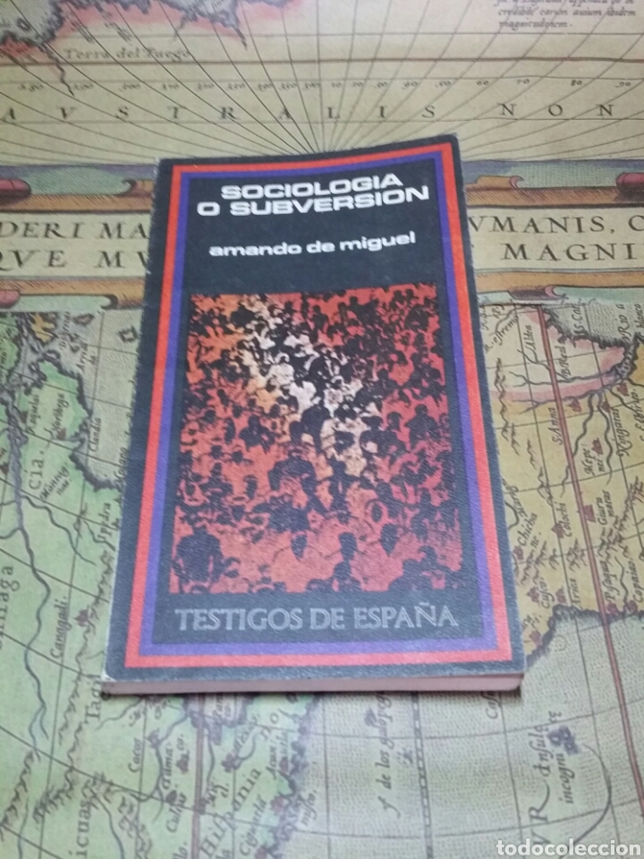 Libros de segunda mano: Sociologia o subversion. Amando de Miguel - Foto 1