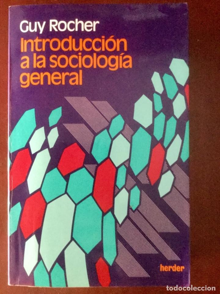 Libros de segunda mano: Introducci&oacute;n a la sociolog&iacute;a general. Hered&eacute;. - Foto 1