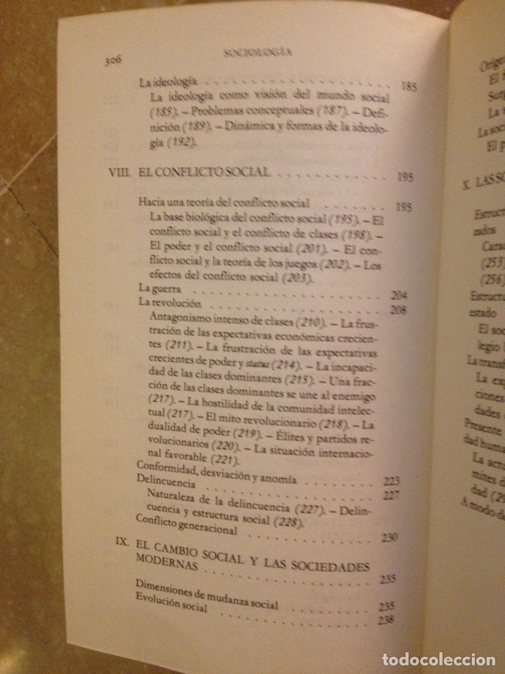 Libros de segunda mano: SOCIOLOG&Iacute;A (SALVADOR GINER) - Foto 6