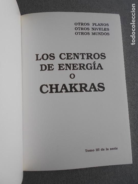 Libros de segunda mano: LOS CENTROS DE ENERGIA O CHAKRAS - Foto 2