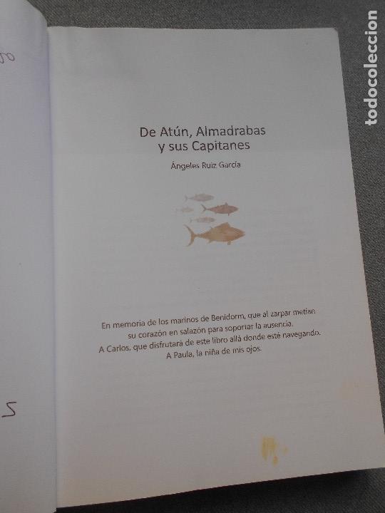 Libros de segunda mano: DE ATUN, ALMADRABAS Y SUS CAPITANES - Foto 3