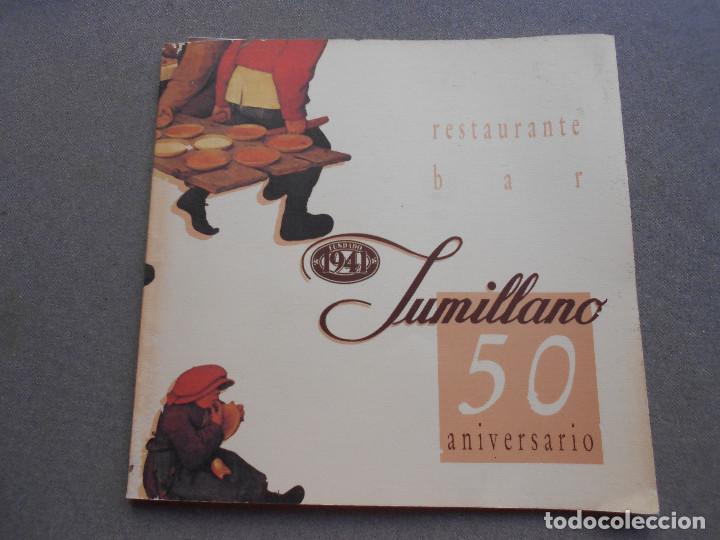 Libros de segunda mano: EL JUMILLANO. BAR RESTAURANTE - Foto 1