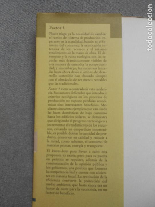 Libros de segunda mano: FACTOR 4 - Foto 3