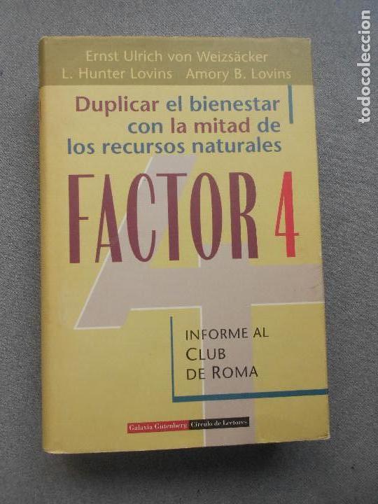 Libros de segunda mano: FACTOR 4 - Foto 1