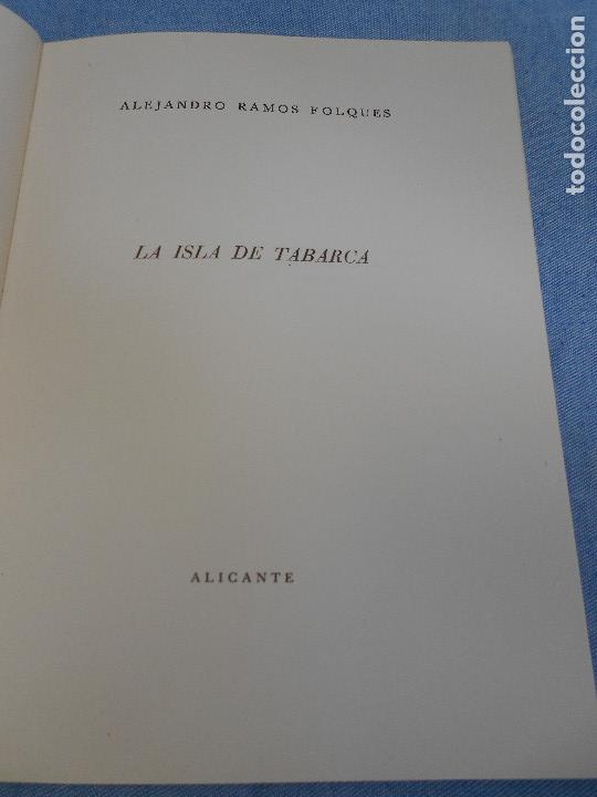Libros de segunda mano: LA ISLA DE TABARCA - Foto 3