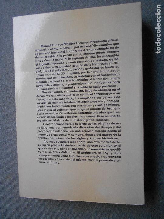 Libros de segunda mano: HISTORIA DE ARCHENA. TOMO I - Foto 12
