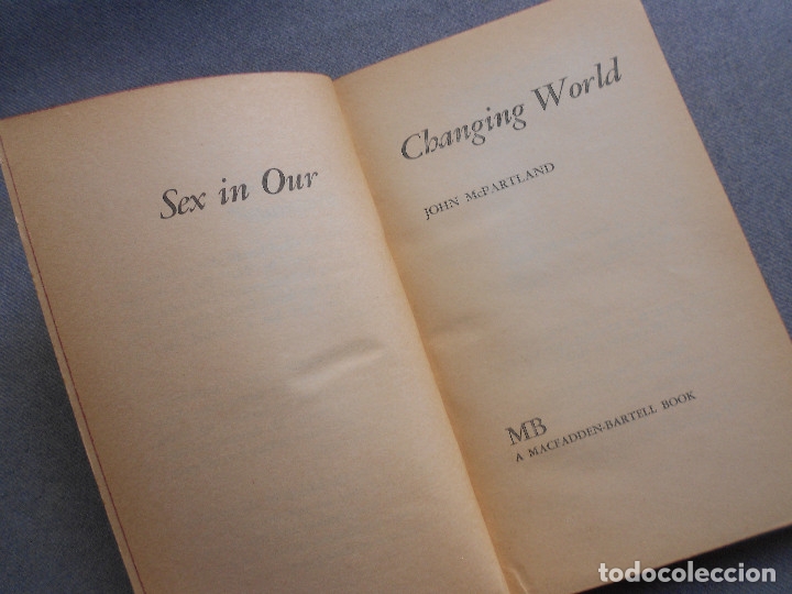 Libros de segunda mano: SEX IN OUR CHANGING WORLD - Foto 3