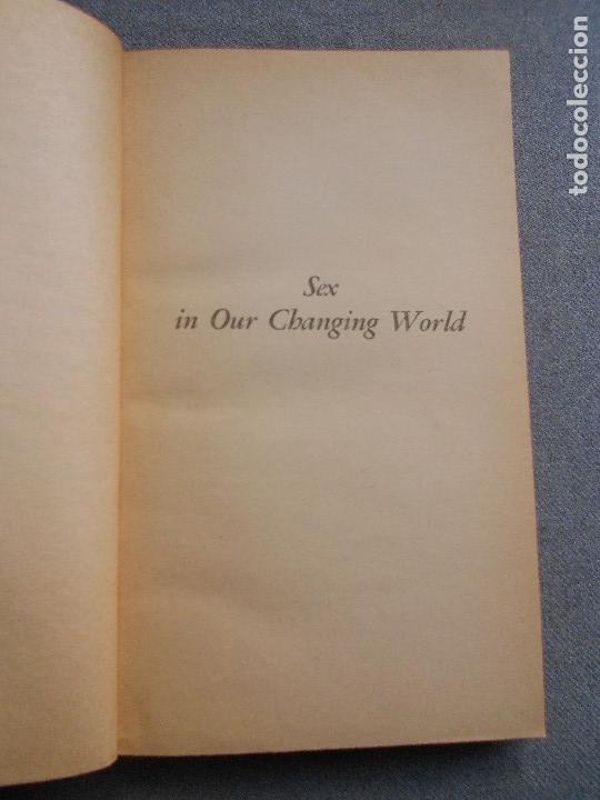 Libros de segunda mano: SEX IN OUR CHANGING WORLD - Foto 5