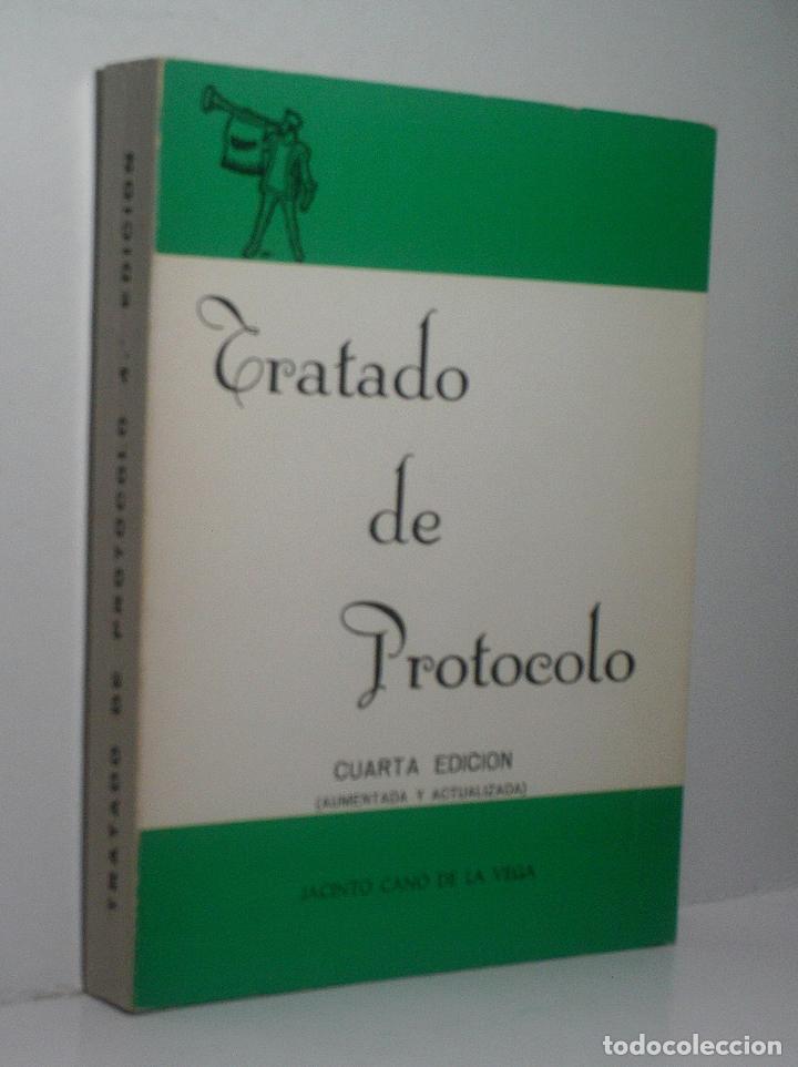 Libros de segunda mano: TRATADO DE PROTOCOLO. CANO DE LA VEGA Jacinto. 1973 - Foto 1