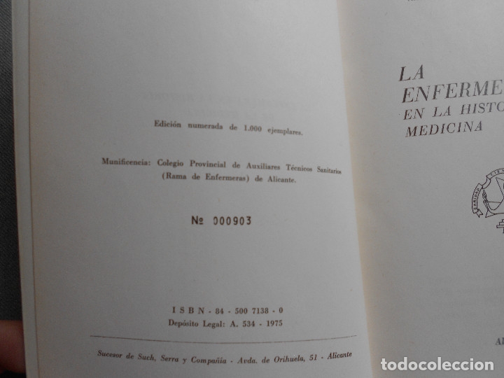 Libros de segunda mano: LA ENFERMERA EN LA HISTORIA DE LA MEDICINA - Foto 3