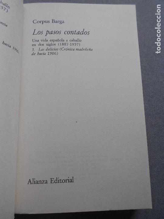 Libros de segunda mano: LOS PASOS CONTADOS. 4 TOMOS. - Foto 9