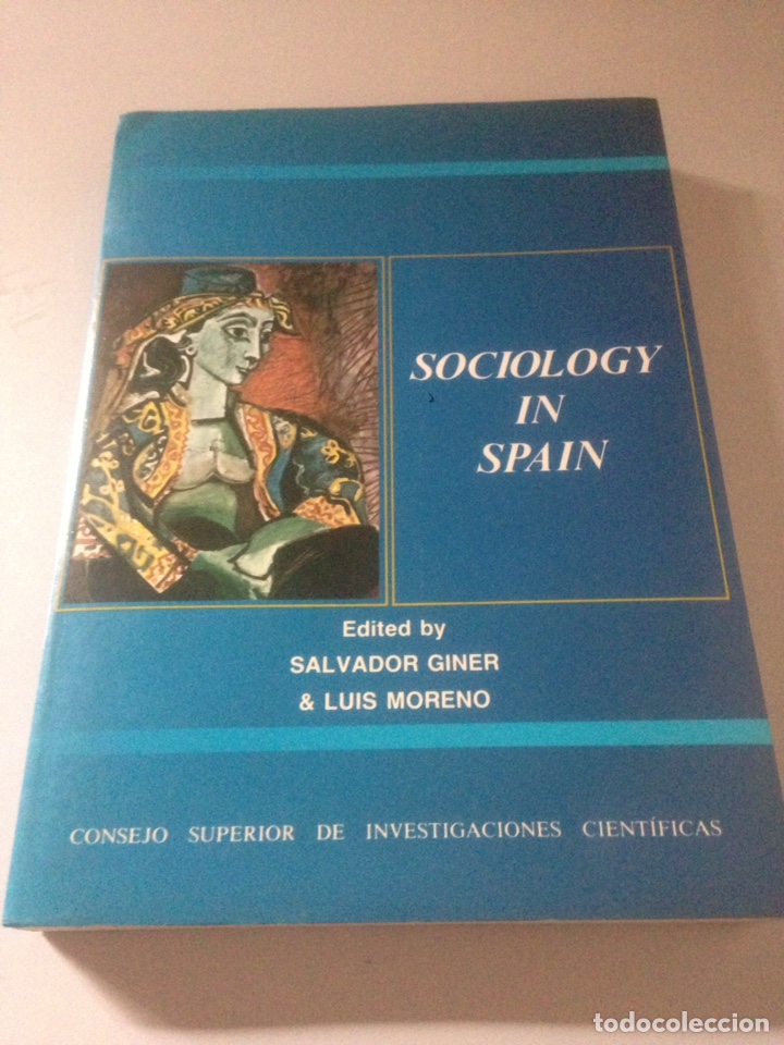 Libros de segunda mano: SOCIOLOGY IN SPAIN - Foto 1