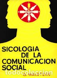 Libros de segunda mano: Sicolog&iacute;a de la comunicaci&oacute;n social. G. Maletzke - Foto 1
