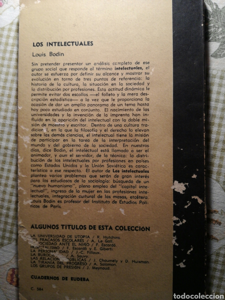 Libros de segunda mano: LOS INTELECTUALES. LOUIS BODIN. - Foto 2
