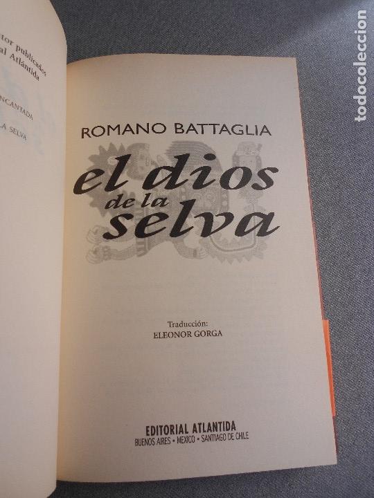 Libros de segunda mano: EL DIOS DE LA SELVA - Foto 3