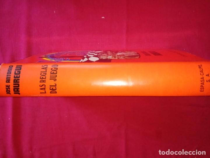 Libros de segunda mano: Las reglas del juego-JOS&Eacute; ANTONIO J&Aacute;UREGUI. - Foto 2