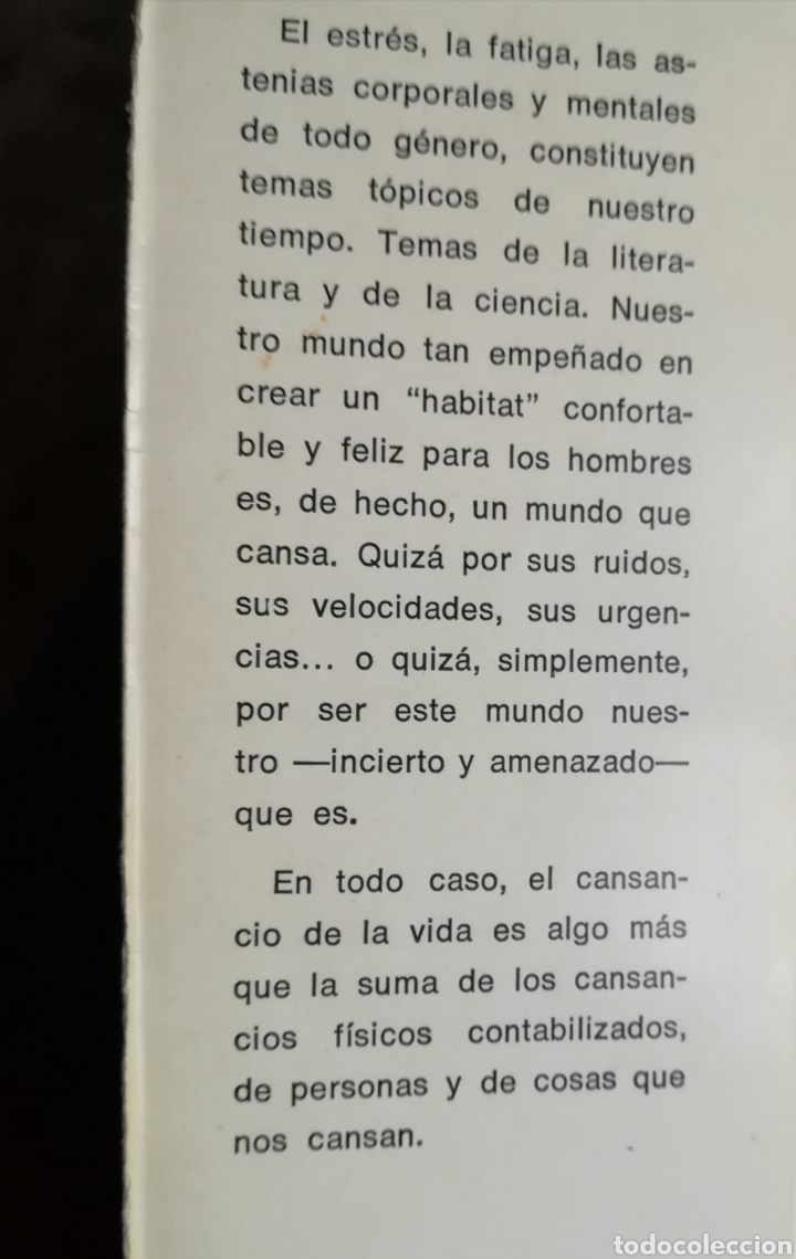 Libros de segunda mano: El cansancio de la vida. VV. AA. Editorial Karpos, 1975 - Foto 2