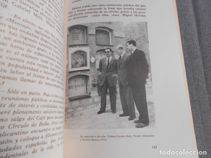 Libros de segunda mano: MIGUEL HERNANDEZ EN ALICANTE - Foto 9