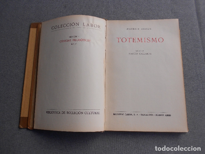 Libros de segunda mano: TOTEMISMO - Foto 3