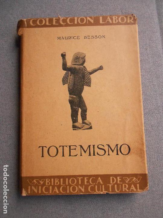 Libros de segunda mano: TOTEMISMO - Foto 1