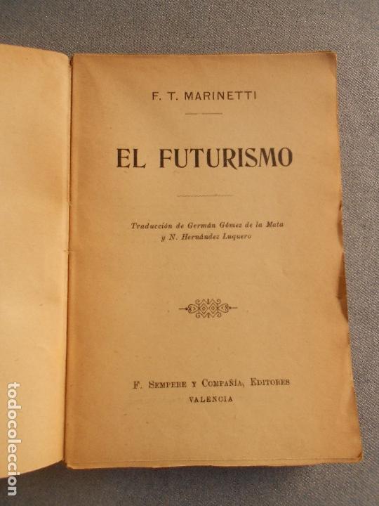 Libros de segunda mano: EL FUTURISMO - Foto 2