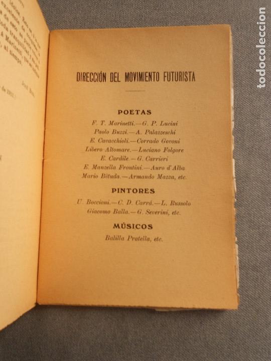 Libros de segunda mano: EL FUTURISMO - Foto 4