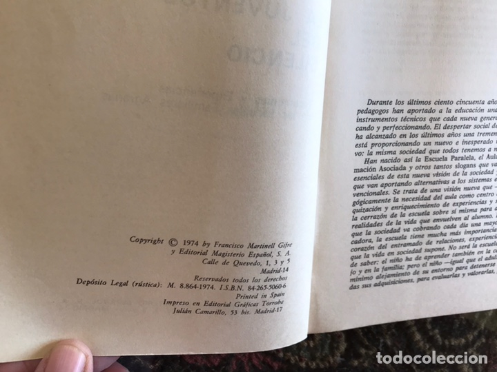 Libros de segunda mano: La juventud del silencio. Francisco Martinell - Foto 3