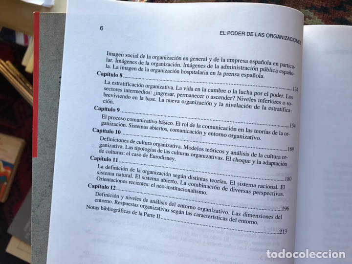 Libros de segunda mano: El poder de las,organizaciones. Al&iacute;cia E. Kaufmann. Como nuevo - Foto 6