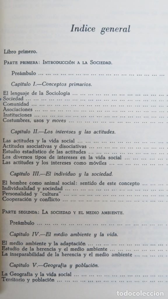 Libros de segunda mano: SOCIOLOGIA. MACIVER. PAGE - Foto 2
