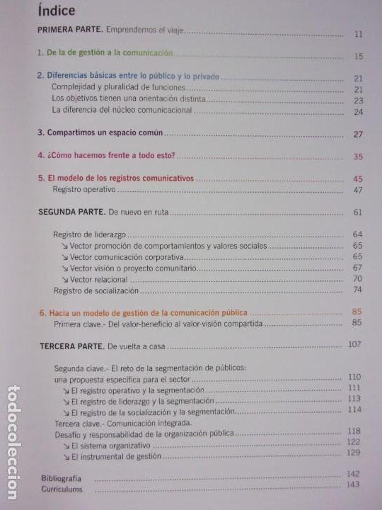 Libros de segunda mano: COMUNICAR PARA COMPARTIR / Loreto Rubio,Raquel Iriso / 1&ordf; edici&oacute;n 2010 - Foto 2