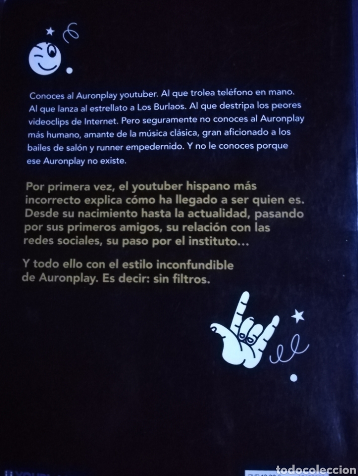 Libros de segunda mano: Auromplay el libro, editorial planeta, 2006 - Foto 2