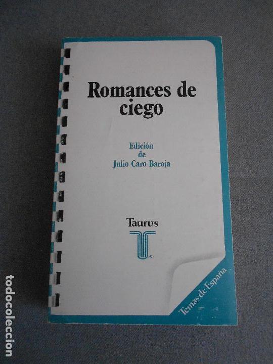 Libros de segunda mano: ROMANCES DE CIEGO - Foto 1