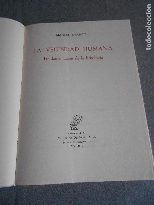 Libros de segunda mano: LA VECINDAD HUMANA - Foto 2