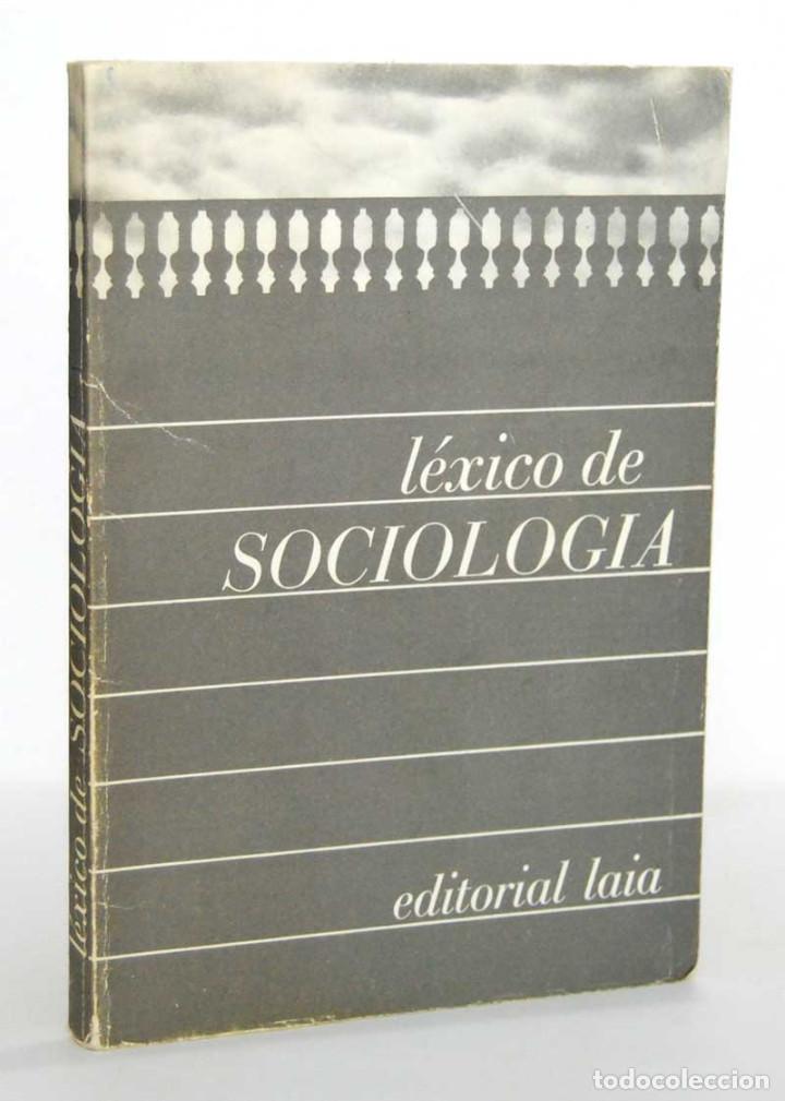 Libros de segunda mano: L&eacute;xico de Sociolog&iacute;a. Laia - Foto 1