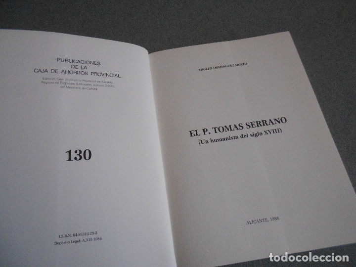 Libros de segunda mano: EL P. TOMAS SERRANO - Foto 3
