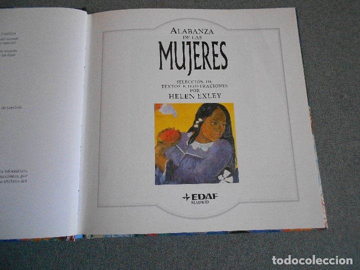 Libros de segunda mano: ALABANZA DE LAS MUJERES - Foto 2