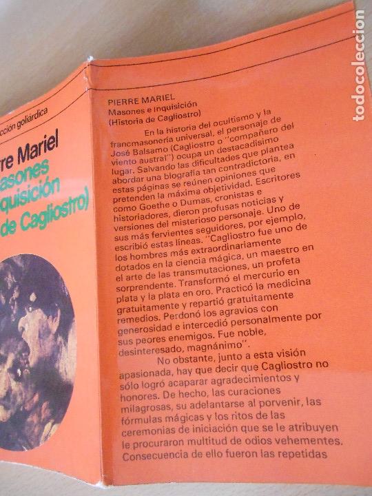 Libros de segunda mano: MASONES E INQUISICION - Foto 3