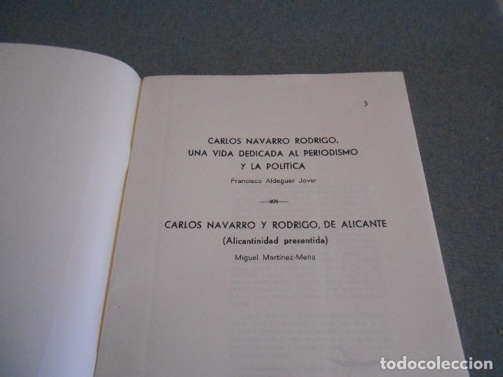 Libros de segunda mano: CARLOS NAVARRO RODRIGO - Foto 2