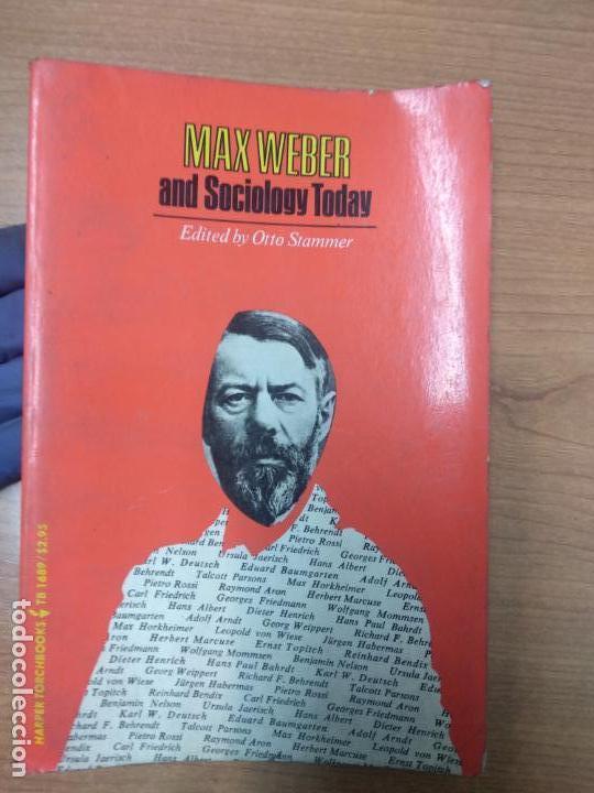 Libros de segunda mano: Max Weber and Sociology Today, - Foto 1