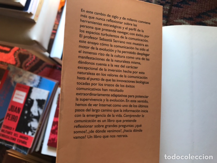 Libros de segunda mano: Comprender la comunicaci&oacute;n. Sebasti&agrave; Serrano - Foto 3