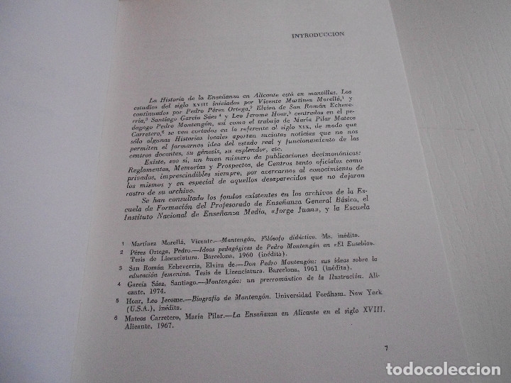 Libros de segunda mano: LA ENSE&Ntilde;ANZA EN LA CIUDAD DE ALICANTE - Foto 3