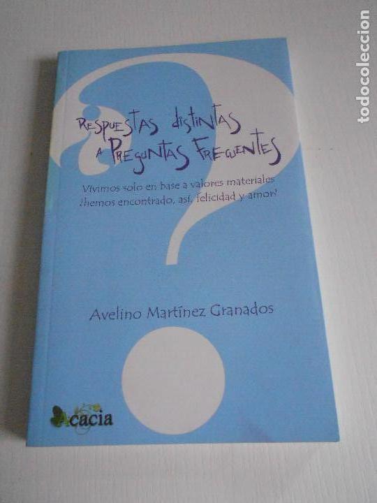 Libri di seconda mano: RESPUESTAS DISTINTAS A PREGUNTAS FRECUENTES