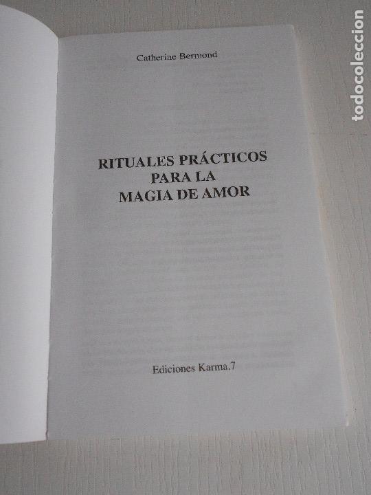 Libros de segunda mano: RITUALES PRACTICOS PARA LA MAGIA DE AMOR - Foto 2
