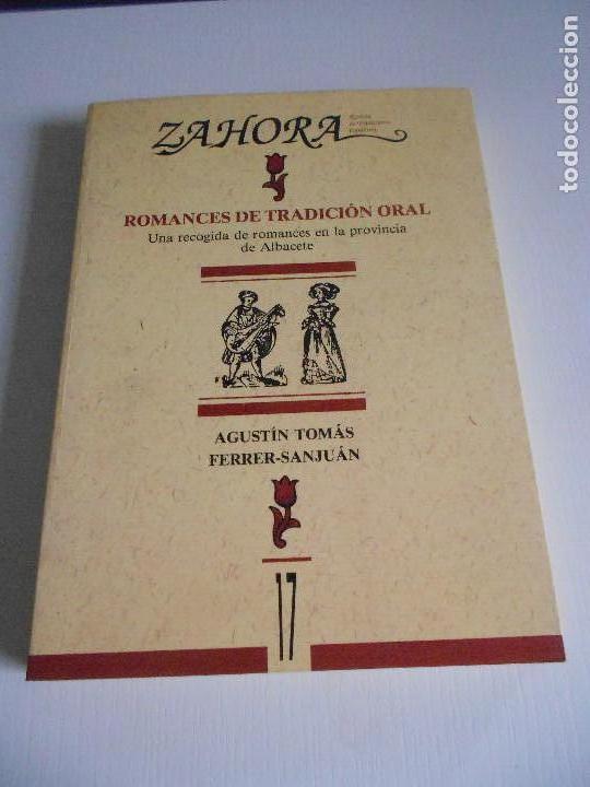 Libri di seconda mano: ROMANCES DE LA TRADICION ORAL. ZAHORA. N&ordm; 17.