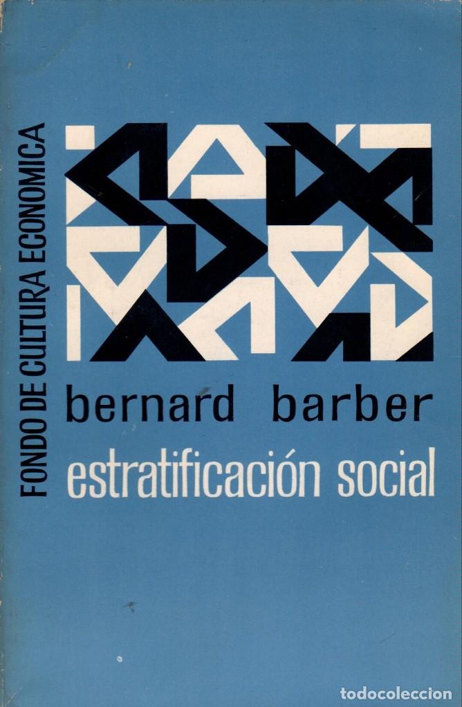 Libros de segunda mano: ESTRATIFICACI&Oacute;N SOCIAL / BERNARD BARBER - Foto 1