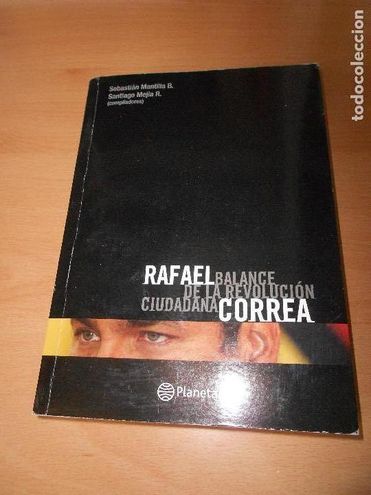Second hand books: RAFAEL CORREA, BALANCE DE LA REVOLUCION CIUDADANA.